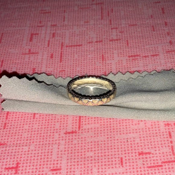 Pandora 925 silver hearts ring - Picture 1 of 4